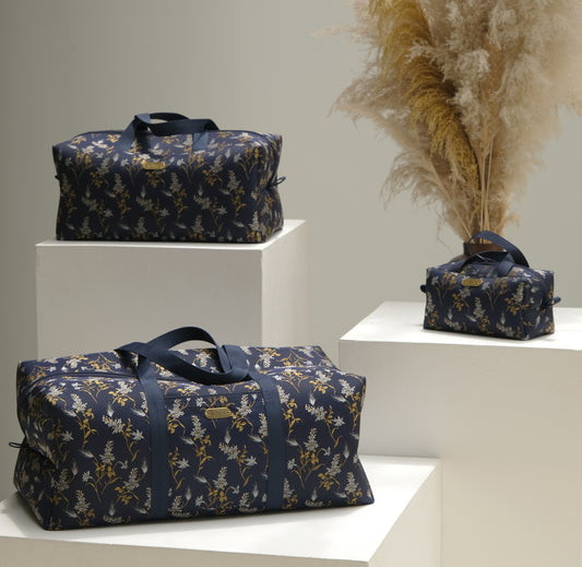 Duffel Bag - Jacquard bloom - Set of 3