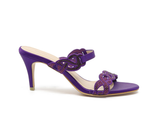 Festive Heel- Purple