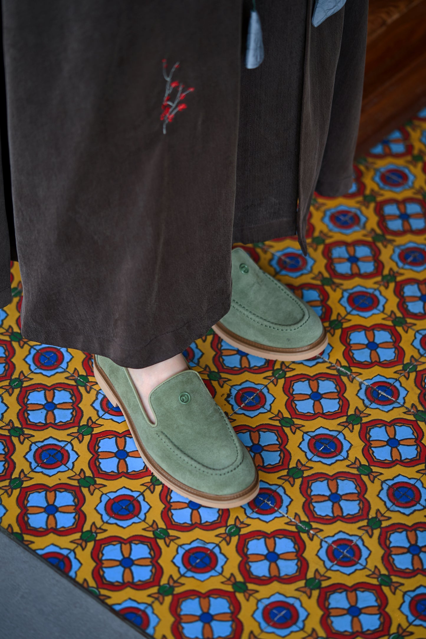 Loafer- Avo green